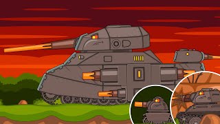 Demon Ratte and his Army All Episodes of Season 9 “Steel Monsters” Tank Animation [upl. by Farmelo]