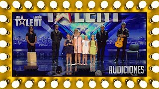 El arte de estas niñas hace historia pase de oro conjunto  Audiciones 4  Got Talent España 2018 [upl. by Lered]