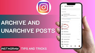 How To Archive And Unarchive Instagram Posts Quick amp Easy [upl. by Odrautse790]