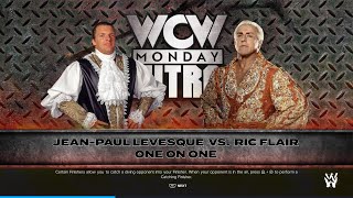 WWE 2K24 JeanPaul Levesque vs Ric Flair [upl. by Uile941]