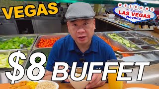 CHEAPEST BUFFET in LAS VEGAS [upl. by Naoma]