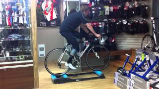 Test Tacx Galaxia T1100 rollertrainer [upl. by Alrats]