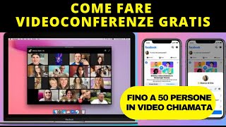 Come fare videoconferenze gratis con Messenger Rooms [upl. by Dareen]