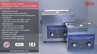 Ultrasonic Parts Cleaner Art 89608990 [upl. by Everick229]