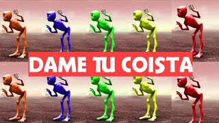 Dame Tu cosita  Different versions  Latest 2018  Colourful fastslow alien dance [upl. by Mayda]