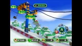 Mario Party 6  Snow Whirled 9720 High Score [upl. by Enivid]