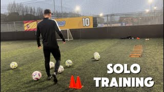 A evening individual training session  how to train solo like a pro [upl. by Rollet]