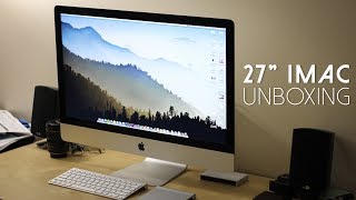 New 27quot iMac Unboxing Late 2013 [upl. by Eulaliah]