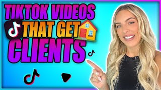 TikTok Content for Realtors  Go VIRAL and get CLIENTS [upl. by Nylaret]