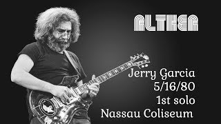 Althea 51680 Nassau Solo  Jerry Garcia 1st solo [upl. by Chloe585]