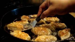 How to Cook Gyoza  Regular and Traditional Style [upl. by Lissie]