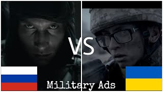 Premiere Russia vs Ukraine  Military Social Ads Comparison with English translation [upl. by Krutz664]