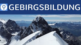 Gebirgsbildung amp Plattengrenzen einfach erklärt  Wie entstehen Gebirge [upl. by Inait]