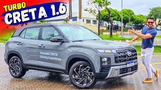 CRETA 16 TURBO 2025 review completo e PREÇO [upl. by Arodoet155]