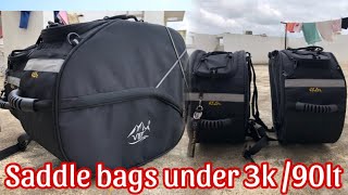 Finally saddle bags received  cheapest saddle bags best saddle bag  budget friendly saddle bags [upl. by Karin]