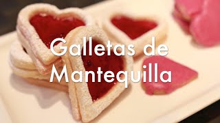 Como Hacer Galletas de Mantequilla  Receta Fácil [upl. by Alboran]