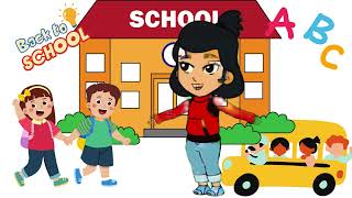 It’s the first day of school  English Song For Kids  Fun and Happy Nursery Rhymes amp Songs [upl. by Kiona919]