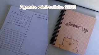 DIY Agenda minimalista 2023 Imprimible [upl. by Wilfreda]