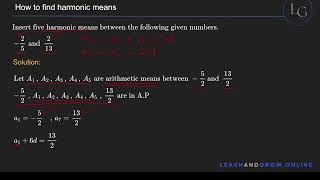 How to find harmonic means English 115G11C6 [upl. by Hodosh]