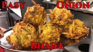 How to make Onion Bhajees at Home BIR style [upl. by Aivatco]