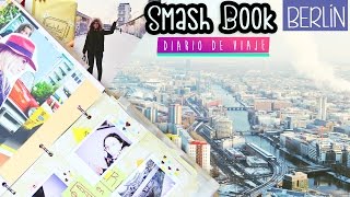 Diario de viaje Berlín  SORTEO SAN VALENTÍN  1  Smash book ✄ Craftingeek [upl. by Acinelav216]