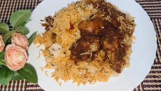 Chicken Dum Biryani Recipe  Easy recipe  Noorunnisa 😋✨ [upl. by Ragland]