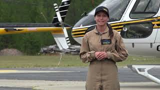 Interview with Yellowhead Helicopters pilot Sofie Dold [upl. by Graniah606]