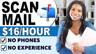 HURRY No Experience Needed  Make 16hr Easy WorkFromHome Job Scan Mail  No Phones [upl. by Talanta]