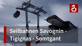 Seilbahnen Savognin  Somtgant [upl. by Gaston]