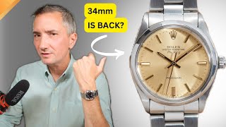 Is The Rolex 34mm The New 36mm The Best Vintage Rolex Buy of 2024 [upl. by Thorvald]