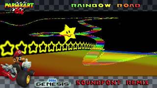 Rainbow Road  Mario Kart 64 Sega Genesis Remix [upl. by Eada228]