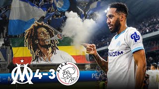 𝐕𝐋𝐎𝐆 OM 43 AJAX • Aubameyang MAGIQUE scénario FOU et ambiance des GRANDS SOIRS • HD [upl. by Lledualc895]