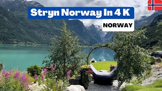 Stryn Norway 🇳🇴 July2022 4K60fpsHDR Walking Tour [upl. by September642]