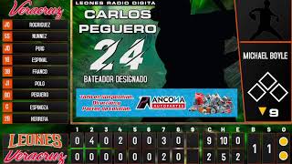 En vivo🔴 Leones de Yucatán vs El Águila de Veracruz  Juego 2  LMB [upl. by Ixela]