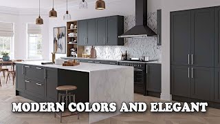 Modern Kitchen Colors 2024 What Best Colors For Modern Kitchen 2024 [upl. by Vaden]