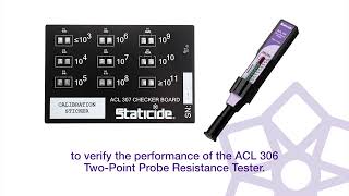 ACL 307 Checker Board Verification Device for the ACL 306 Tester [upl. by Gibun]