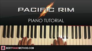 HOW TO PLAY  PACIFIC RIM THEME Piano Tutorial Lesson [upl. by Suhpesoj]