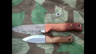 CONDOR BUSHLORE vs bushlore mini knife  pictures [upl. by Orabla591]