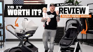 Nuna DEMI Grow Stroller System 6 Month Real World Review [upl. by Llenel]