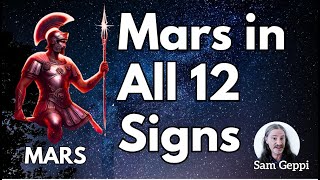 Mars in Vedic Astrology  Zodiac Signs  Developing Discipline and the Courage to Fight [upl. by Arad]