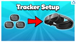 How to Setup The VIVE Ultimate Trackers With VIVE XR Elite Full Tutorial Walkthrough [upl. by Nessah]