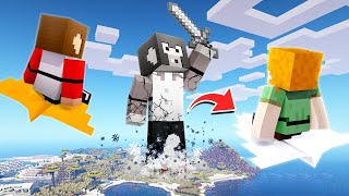 CHAPATI AND LOGGY MADE PAGO BANDER STAUTE IN MINECRAFT [upl. by Essirahc]