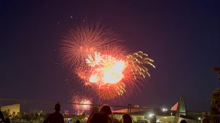 CANADA 🇨🇦 DAY Fireworks in Ottawa [upl. by Ybloc802]