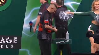 Nathan Aspinall Walk on  World Darts Championship 2024 [upl. by Pardner]