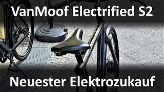 Mein neuester Elektroeinkauf Das Electrified S2 EBike von VanMoof [upl. by Tomchay]