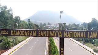 Campus Tour of DsnluDamodaram sanjivayya national law university vishakhapatnam [upl. by Aurelius707]