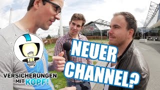 Versicherungen Mit Kopf Neuer YoutubeChannel ONLINE [upl. by Robbin533]