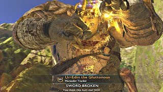 Shadow of War  Olog Boss BREAKS MY SWORD  Level 70 Ultimate Sword Is Born [upl. by Azirb]