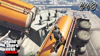 AFFRONTEMENT PARKOUR 48  GTA ONLINE [upl. by Yezdnil]