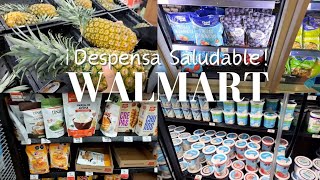 ✅️Despensa Saludable WALMART  Acompañame al Supermercado🛒🍓🥕🍍 [upl. by Boycey]